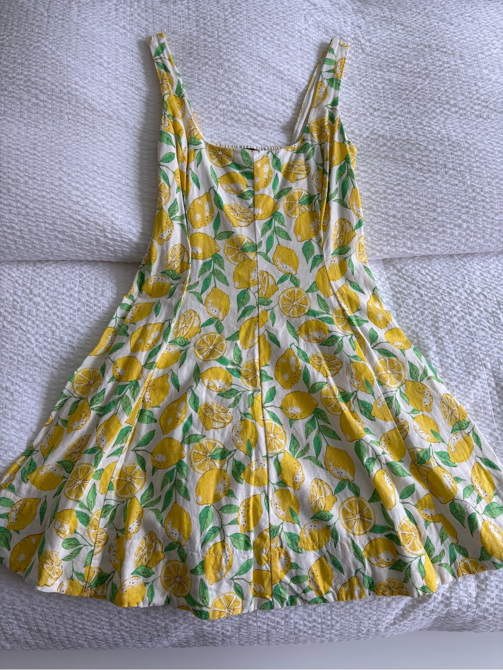GAP lemon printed sundress
